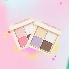 POPJUICE - Cool Series 4-Color Eyeshadow Palette - 4 Types