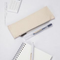 YONBEN - Plain Zip Pencil Case