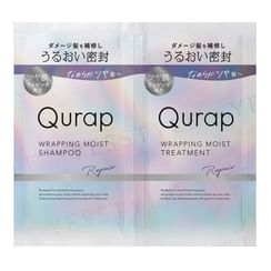 Qurap - Wrapping Moist Shampoo &Treatment Repair Trial Set