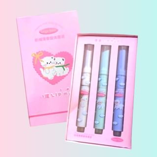 Gege Bear - Creamy Mist Solid Lip Mud Set - B