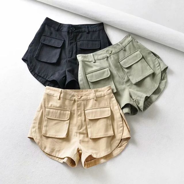 Opuscule Cargo Hot Pants YesStyle