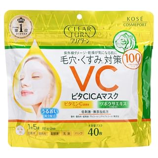 Kose - Clear Turn Vita CICA Sheet Mask