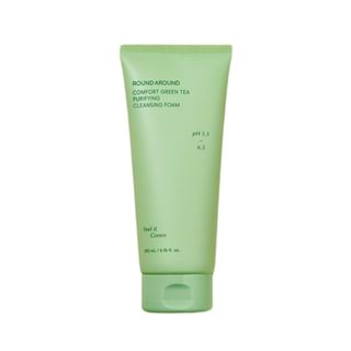 ROUND A’ROUND - Comfort Green Tea Purifying Cleansing Foam