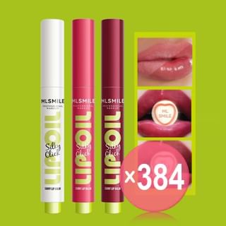 MLSMILE - Shiny Lip Balm (1-3) (x384) (Bulk Box)