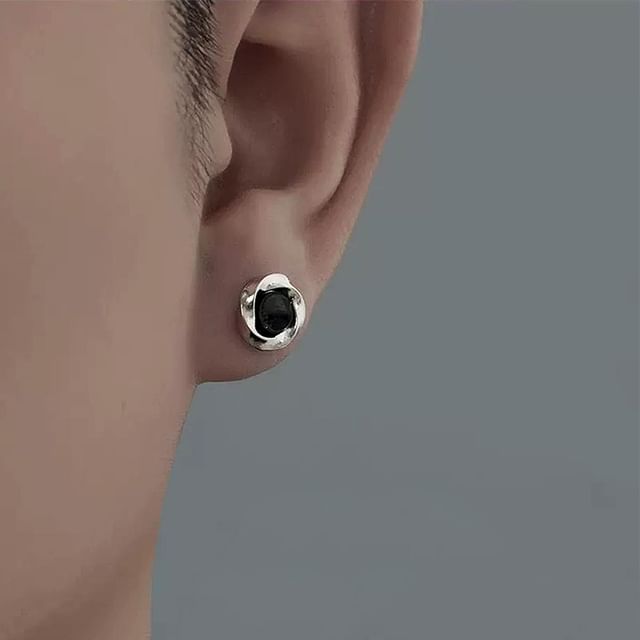 Lilafey-Alloy Stud Earring Magnetic Earring