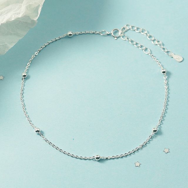 Forainer-Bead Alloy Bracelet