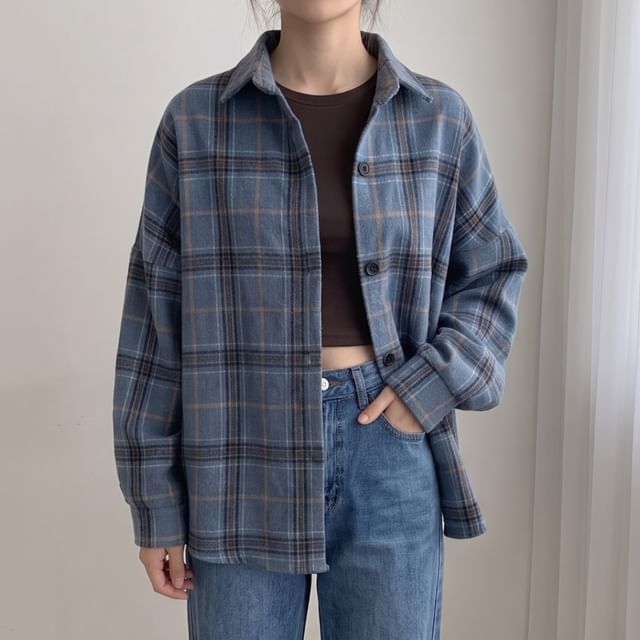 Moon City-Flannel Shirt