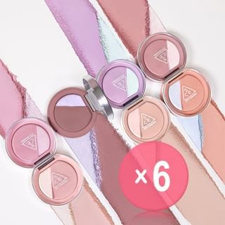 3CE - Dual Effect Blushlighter - 7 Types (x6) (Bulk Box)