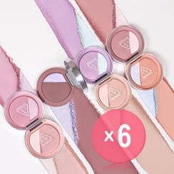 3CE - Dual Effect Blushlighter - 7 Types (x6) (Bulk Box)