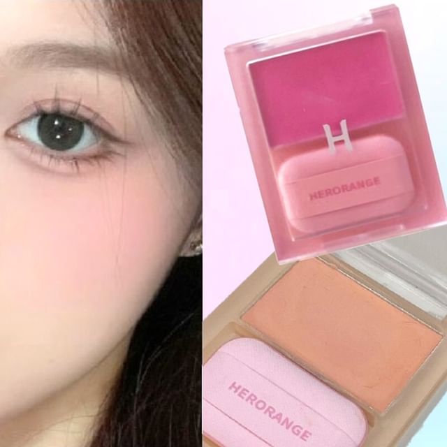 HERORANGE-Milk Mist Blusher Cream - 1-4
