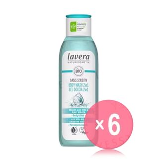 Lavera - Basis Sensitiv Body Wash 2 in 1 (x6) (Bulk Box)