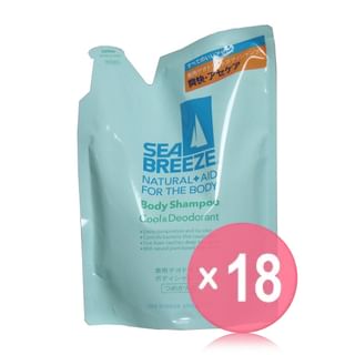 Shiseido - Sea Breeze Natural+Aid Body Shampoo (x18) (Bulk Box)