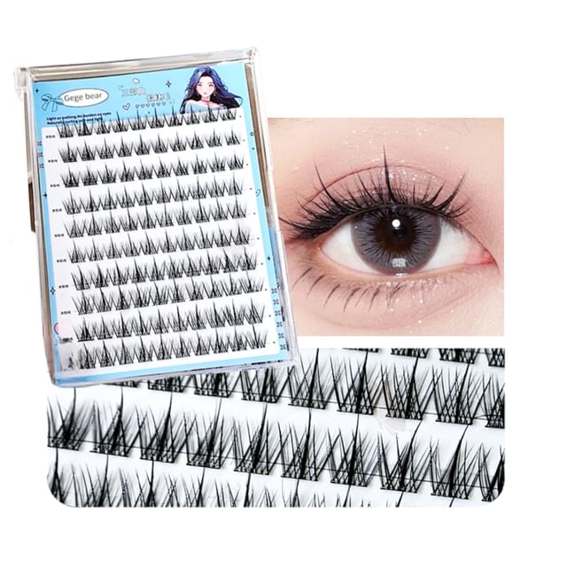 Gege Bear-Glue Free False Eyelashes - Trilogy