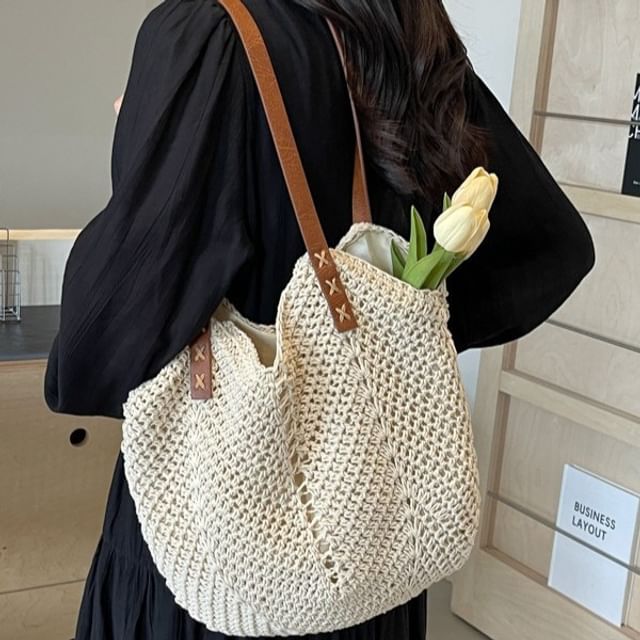 Mulgam-Crochet Tote Bag
