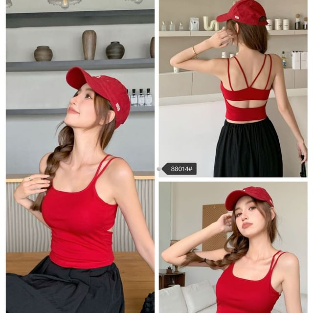 Wildery-Strappy Plain Top