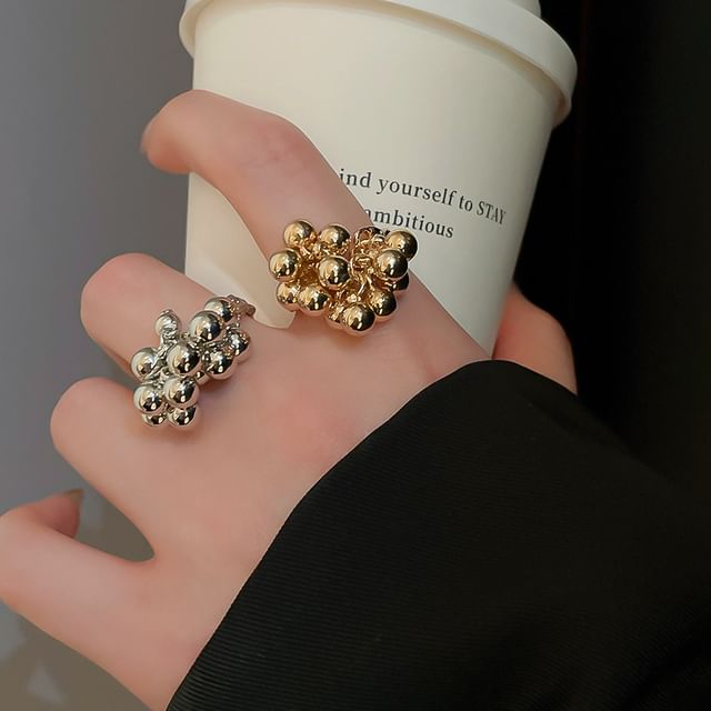 Calafa-Bead Open Ring