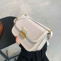 Cipres - Faux Leather Flap Crossbody Bag Cipres - Faux Leather Flap Crossbody Bag