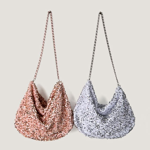 TangTangBags-Sequined Crossbody Bag