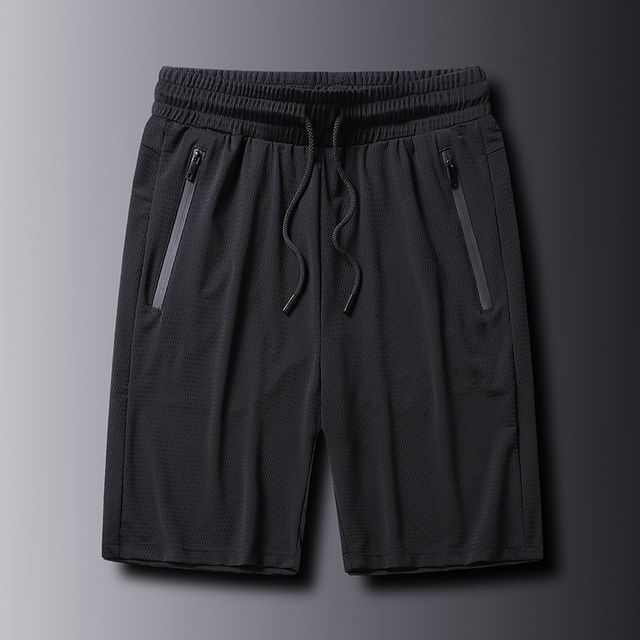 Wescosso-Plain Sweat Shorts