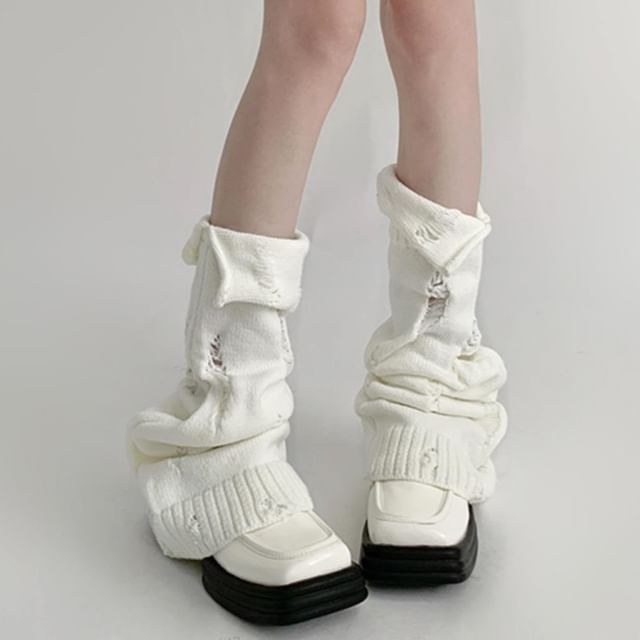 Hyeeun-Knit Leg Warmer