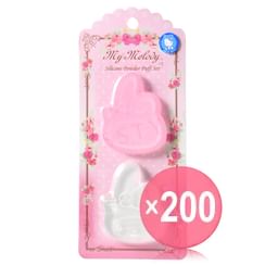 Daniel & Co. - Sanrio My Melody Silicone Powder Puff Set 2 pcs (x200) (Bulk Box)