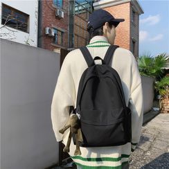 Mulgam - Plain Zip Backpack