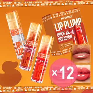 MLSMILE - Set of 3: Lip Plump Set - A (x12) (Bulk Box)