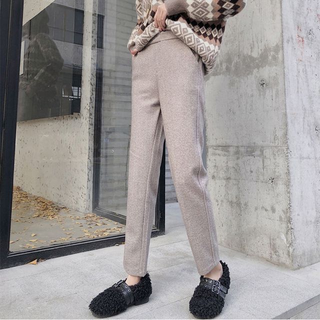 Everose-Cropped Straight Leg Pants