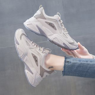 platform athletic sneakers