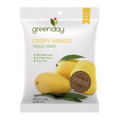 Greenday - Crispy Mango Pillow Bag 25g Greenday - Crispy Mango Pillow Bag 25g