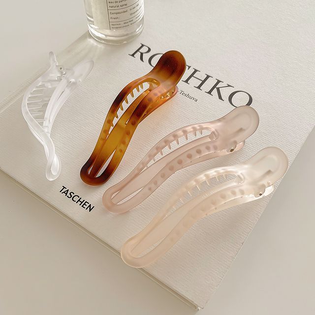 LIDO-Curved Plastic Hair Clip Set