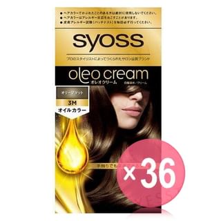 syoss - Oreo Cream Hair Color 3M Olive Matte (x36) (Bulk Box)