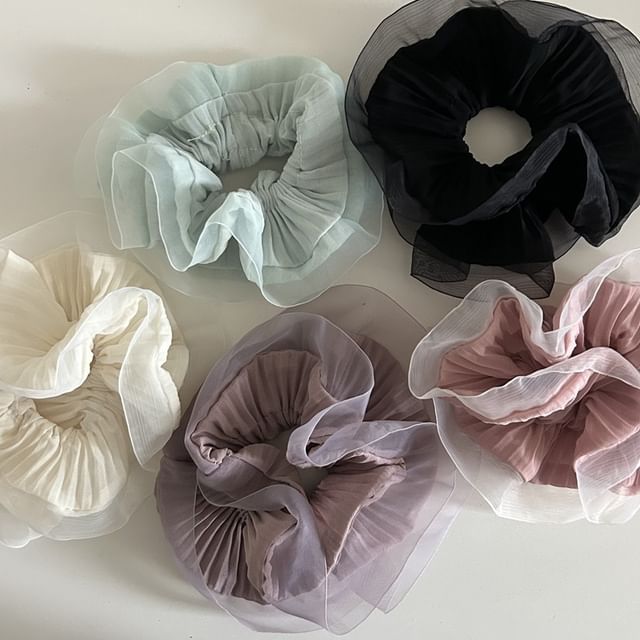 enthice-Organza Scrunchie