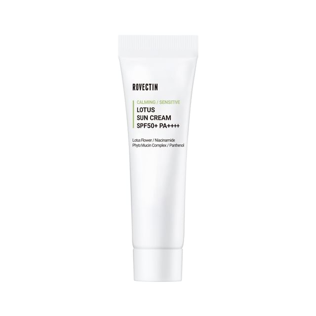 ROVECTIN-Calming Lotus Sun Cream Mini - Gezichtscrème