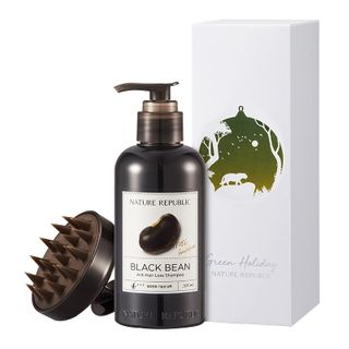 NATURE REPUBLIC - Black Bean Anti Hair Loss Shampoo Green Holiday Special Set