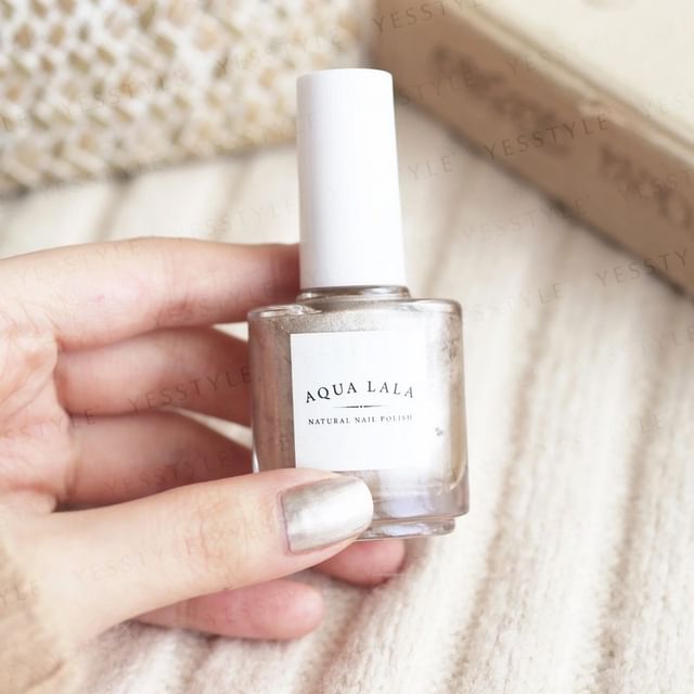 AQUA LALA-Silver Nail Polish