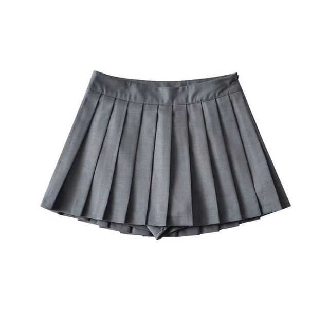 【GLOWNY】24SS★ IVY PLEATED MINI SKIRT (XS,S,M) GLOWNY】24SS☆ IVY PLEATED MINI SKIRT (XS，S，M)