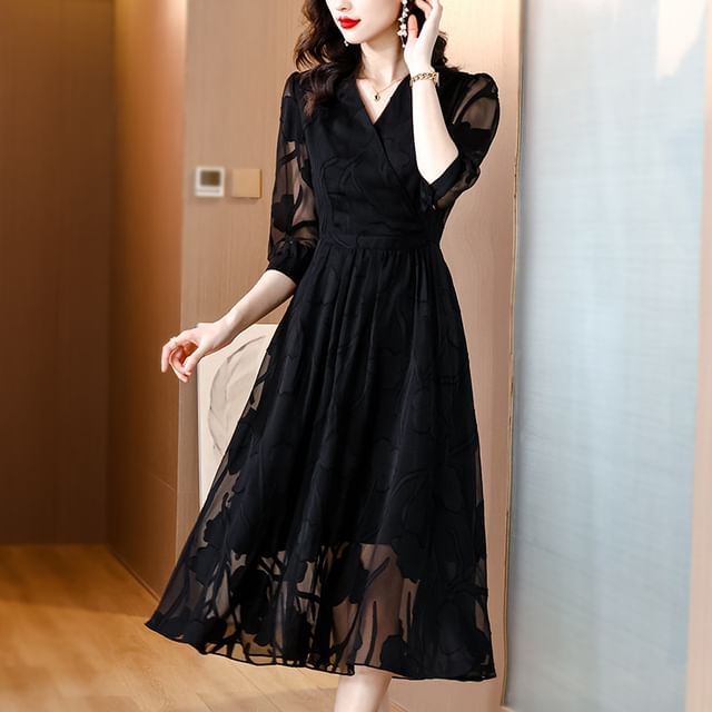 knee length dresses for ladies Jayda main image 1