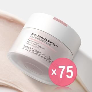 PETERSON'S LAB - Acid Trio Mask with Clay (x75) (Bulk Box)