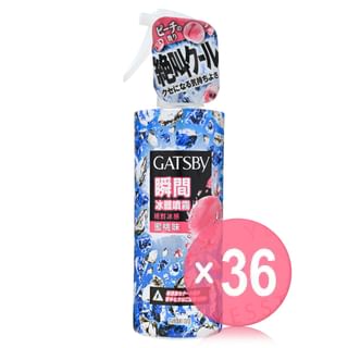 Mandom - Gatsby Crazy Cool Body Water Peach 170ml (x36) (Bulk Box)