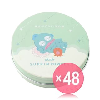club cosmetics - Sanrio Hangyodon Suppin Powder C Compact White Floral Bouquet (x48) (Bulk Box)