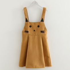 ninna nanna - Cat Overall Dress