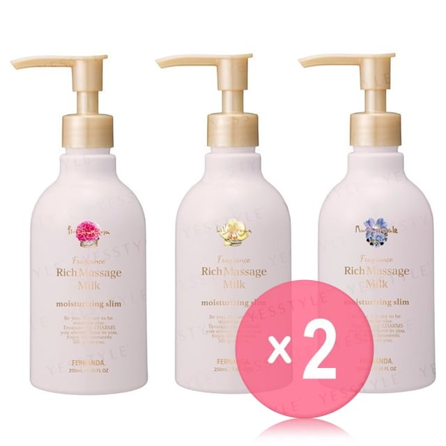 Fernanda-Rich Massage Milk 2pcs Bundle Set