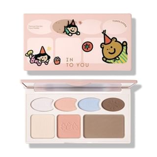 INTO YOU - Pastoral Garden Face Palette TUNEE GOODS Edition - 2 Types