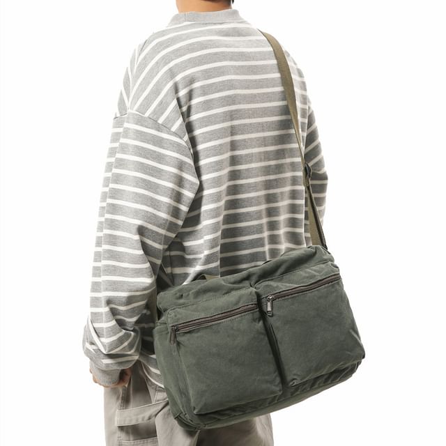 Melois-Canvas Crossbody Bag