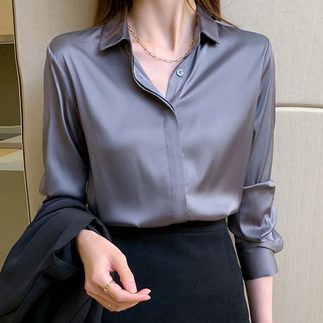 HYAKU-Silky Shirt