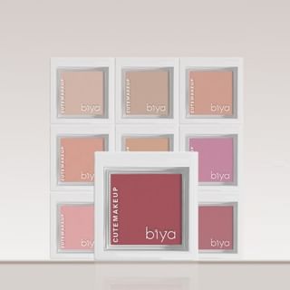 biya - Soft Matte Single Color Blusher - 8 Colors