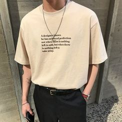MRCYC - Lettering Elbow-Sleeve T-Shirt MRCYC - Lettering Elbow-Sleeve T-Shirt
