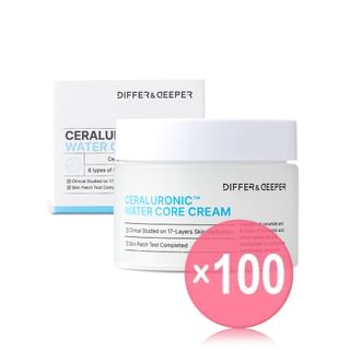 DIFFER & DEEPER - Ceraluronic Water Core Cream (x100) (Bulk Box)