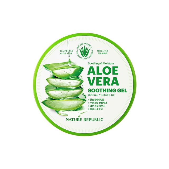 NATURE REPUBLIC-Soothing Moisture Aloe Vera 92 Soothing Gel - Aloë Vera Gel